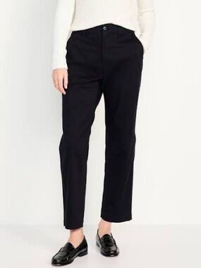 Old Navy Black High-Rise OGC Chinos